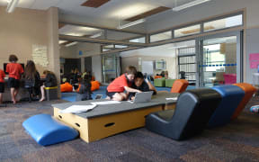 Children at Amesbury School in Wellington.