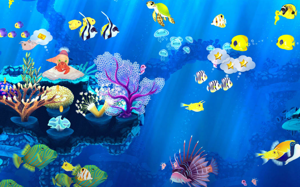 Art from Runaway's game, Splash.