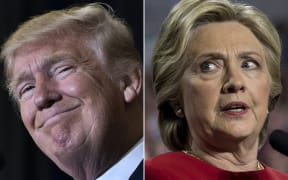 Donald Trump and Hillary Clinton