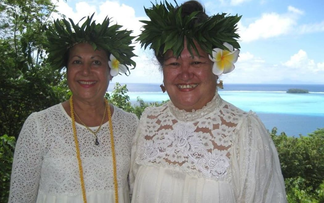 The Cook Islands are mourning the passing of Ada Rongomatane Ariki, pictured here on the right with the late Te Tika Mataiapo Dorice Reid.