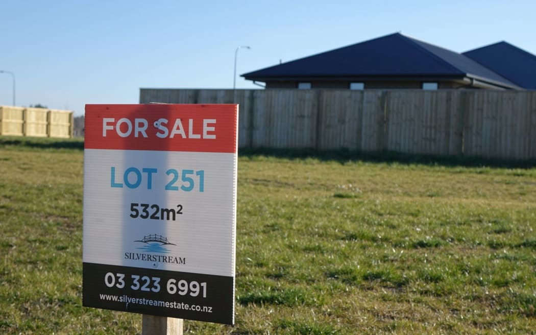 Up to 300 homeowners in a new sub-division north of Christchurch have just found out their area may be flood prone.