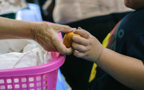 Food donation.