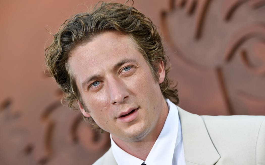 US actor Jeremy Allen White attends the premiere for season three of FX's "The Bear" at the El Capitan Theatre in Hollywood, California, June 25, 2024. (Photo by VALERIE MACON / AFP)