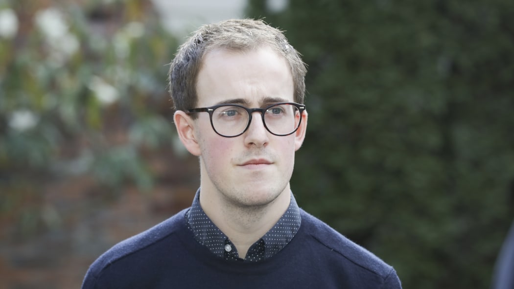 NZEI national executive member Byron Sanders.