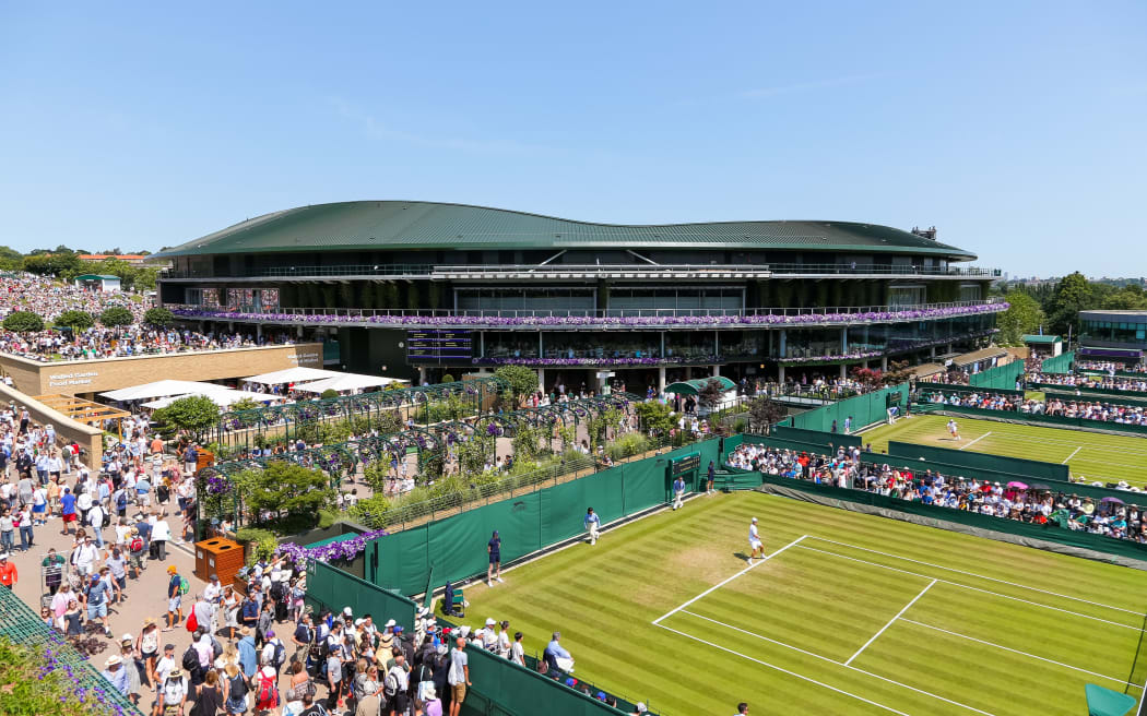 All England Lawn Tennis and Croquet Club in Wimbledon, London.