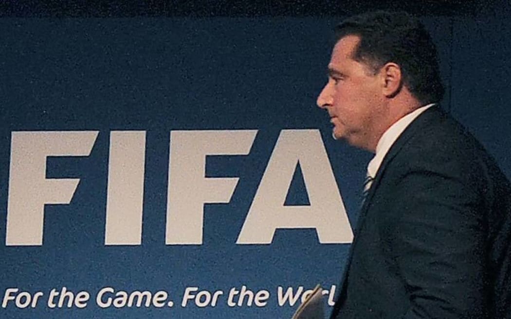 The Fifa Chairman of the FIFA Audit and Compliance Committee Domenico Scala.