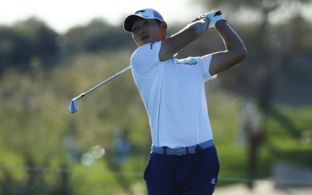 Danny Lee at the Waste Management Phoenix Open at TPC Scottsdale on February 5, 2016 in Scottsdale, Arizona. Scott Halleran/Getty Images/AFP