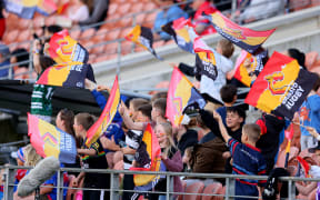 Young rugby fans.
NPC Rugby - Waikato v Tasman played at FMG Stadium Waikato, Hamilton on Sunday 22 September 2024.

© Photo: Bruce Lim / www.photosport.nz