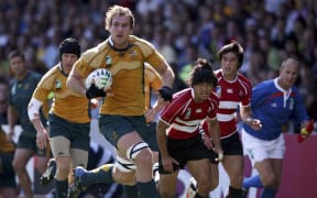 Rocky Elsom at the 2007 Rugby World Cup.