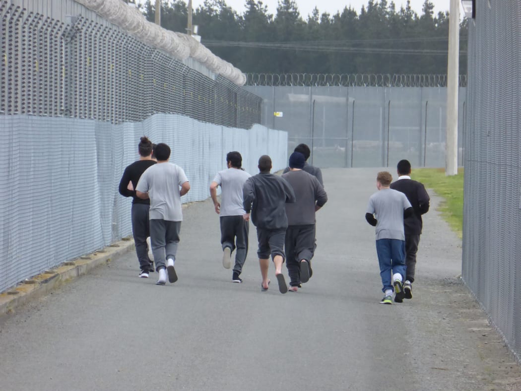 Christchurch Mens' Prison youth running their first marathon.
