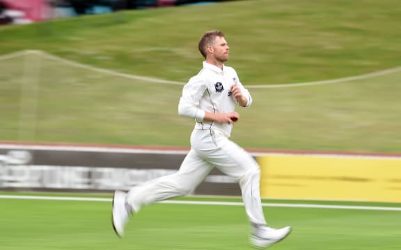 Auckland Aces' Lockie Ferguson.