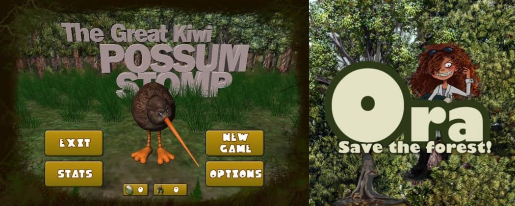 The Great Kiwi Possum Stomp game is designed to be played on smart phones or tablets, and was developed as a 'reward' for the much more complex Ora - Save the Forest online game.