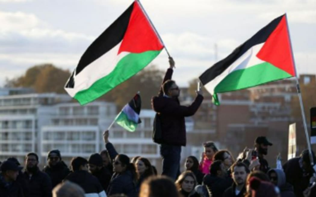 Pro-Palestinian march in London