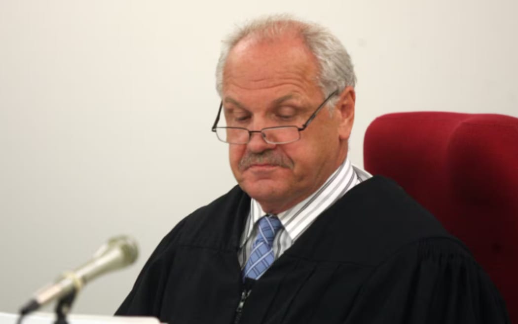District Court Judge Bruce Davidson.