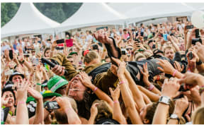 A music festival.