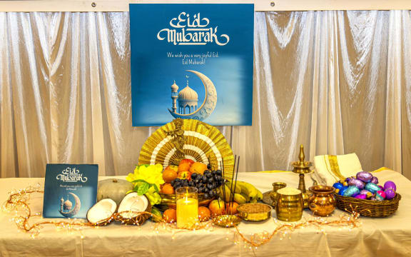 Offerings commemorating Eid, Vishu and Easter at the Christchurch Kerala Association