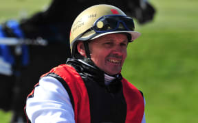 Ricky May drives Terror to Love at the New Zealand Trotting Cup at Addington Raceway in 2012.