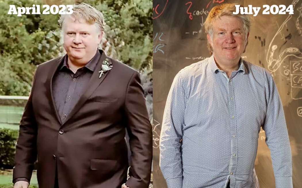 In April last year, Finlay Thompson weighed 138kg. He now weighs 108kg thanks to the help of Ozempic.