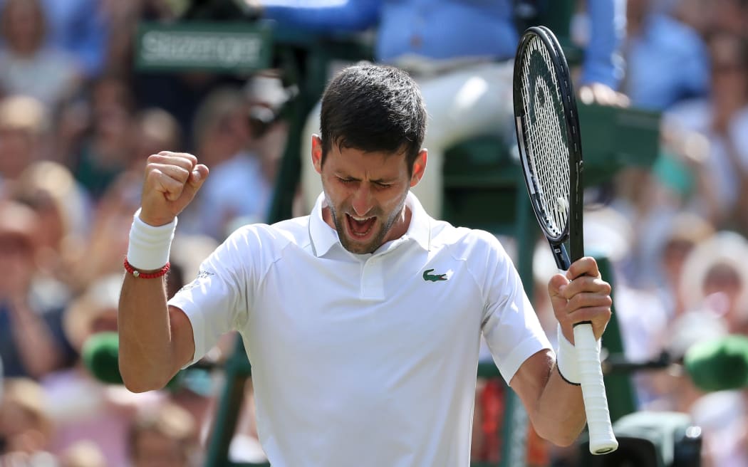 Novak Djokovic at Wimbledon