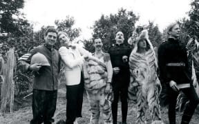 Terry Jones, Terry Gilliam, Michael Palin, John Cleese, Eric Idle and Graham Chapman are Monty Python