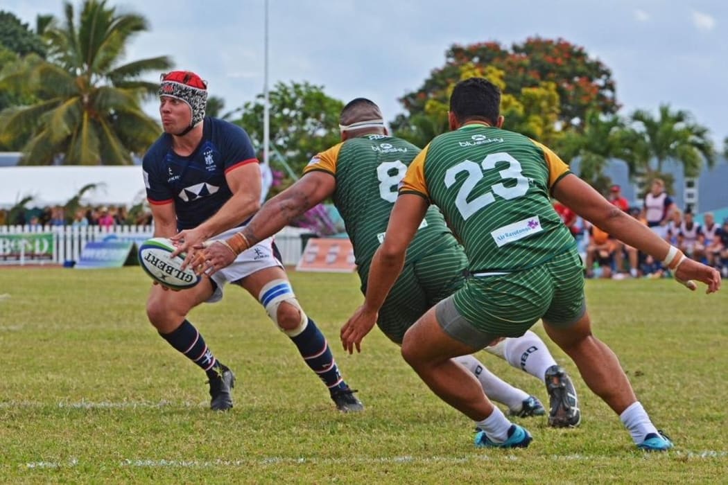 Hong Kong drew first blood against the Cook Islands with a four-try win in Rarotonga.