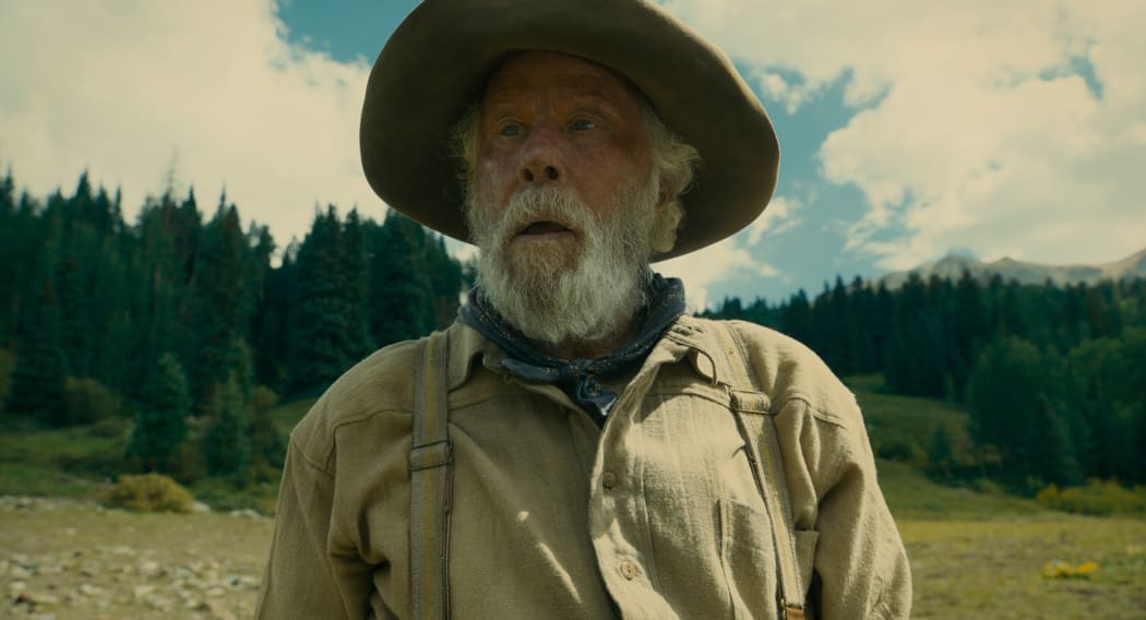 Tom Waits as the prospector in the segment “All Gold Canyon” in The Ballad of Buster Scruggs.