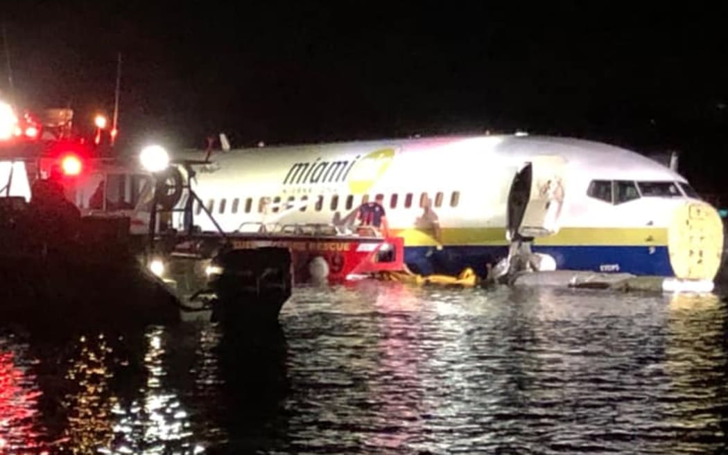 Emergency services at the scene in Florida.
