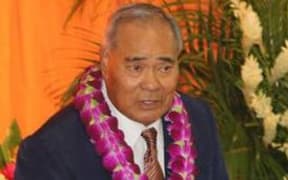 The Governor of American Samoa Lolo Moliga.
