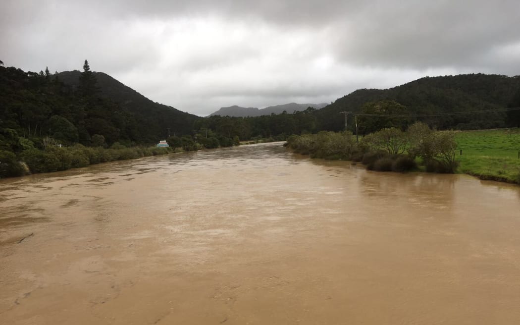 Flooding near Kaeo on 10 March 2017