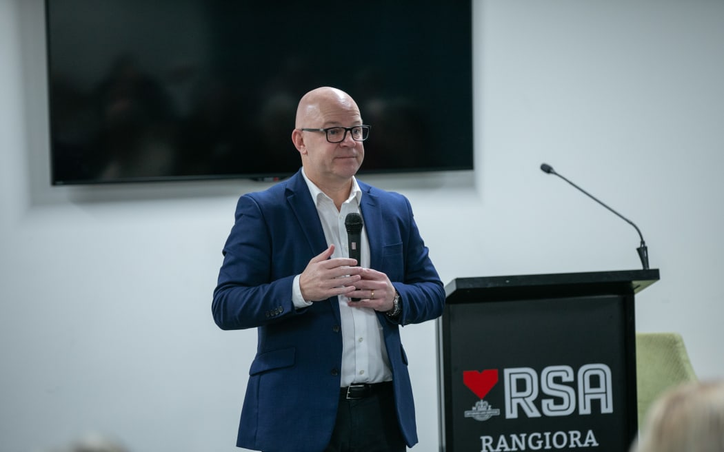Matt Doocey hosts meeting with seniors in Rangiora
