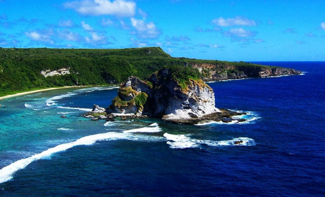 The waters near Bird Island lookout in Saipan