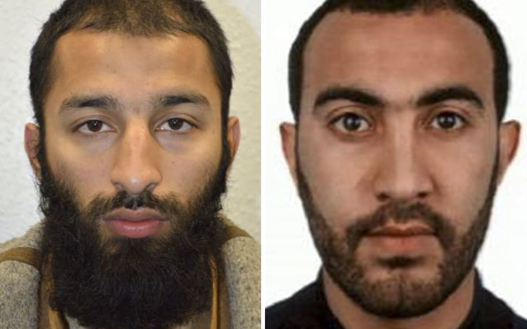 Khuram Shazad Butt and Rachid Redouane from Barking, east London, believed by police to be two of the three attackers