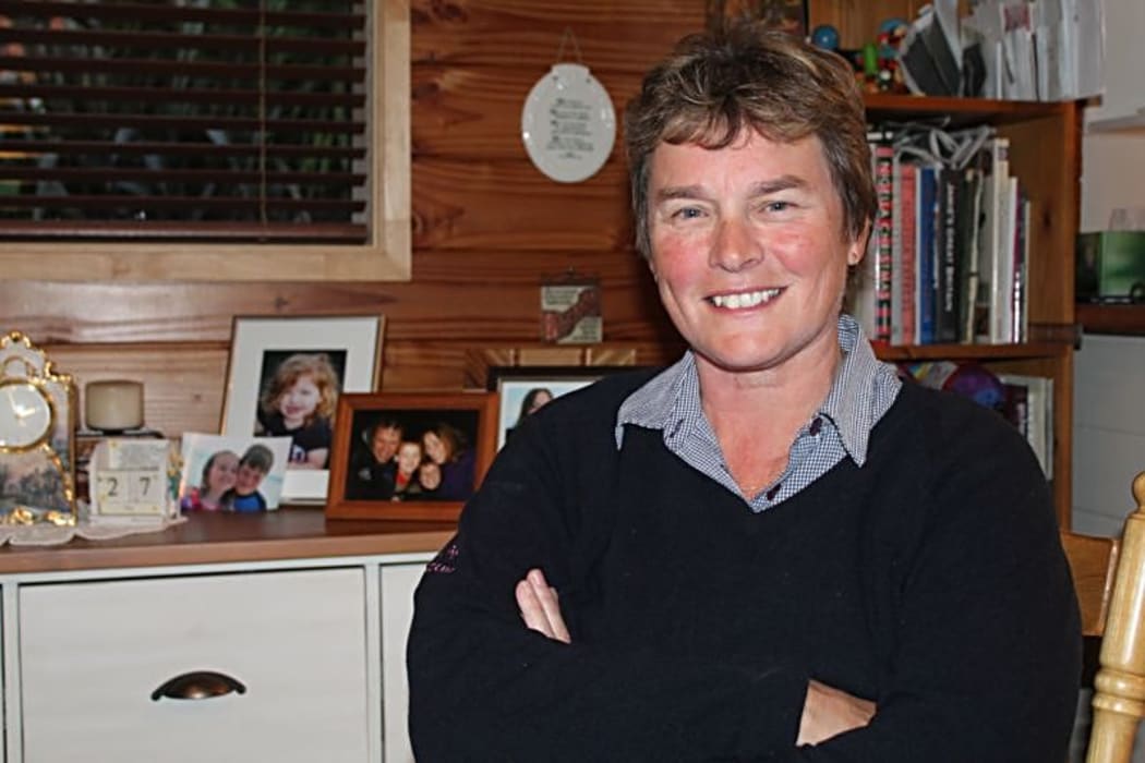 This  image shows former English paramedic Sandie Davis Roberts at home in Auckland;July 2015