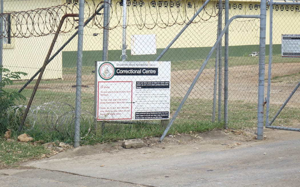 The Port Vila correction centre in Vanuatu