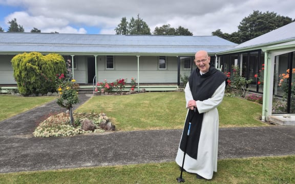 Father Nicholas immigrated to New Zealand from Holland and has lived at Kopua Monastery for 60 years