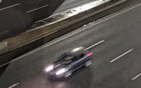 Police are looking to speak to the driver and passengers of this small silver hatchback seen driving through SH16, heading north, in the early hours of 24 September, 2023.