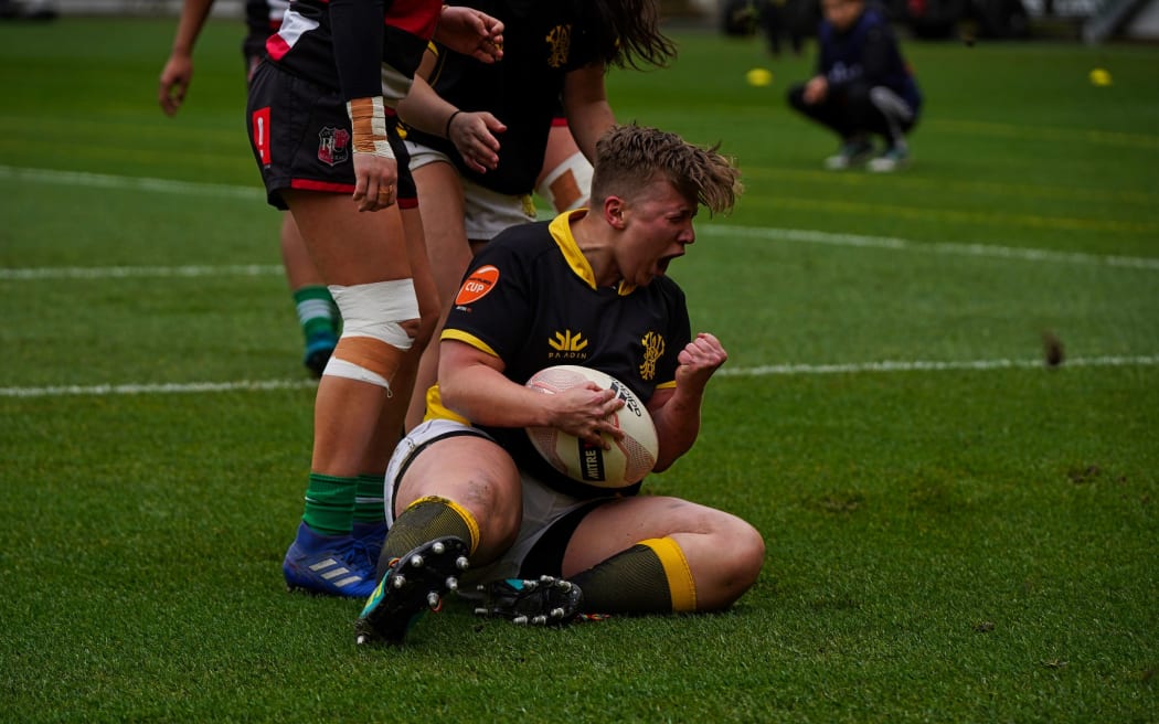 Alice Soper on the field.