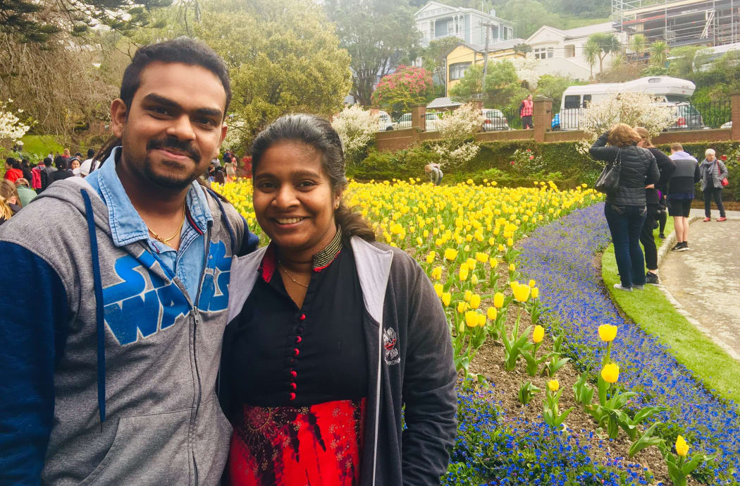 Dalisha Sebastian is stranded in India and can't return to NZ until she gets a visa for her newborn baby