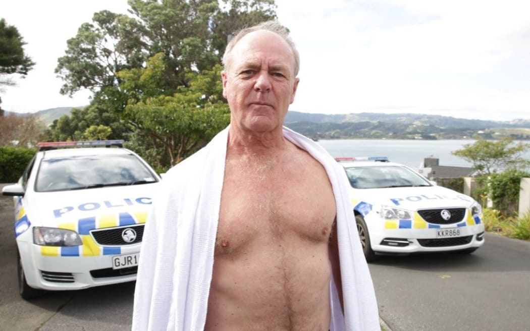 The pilot of the chopper Rick Lucas.