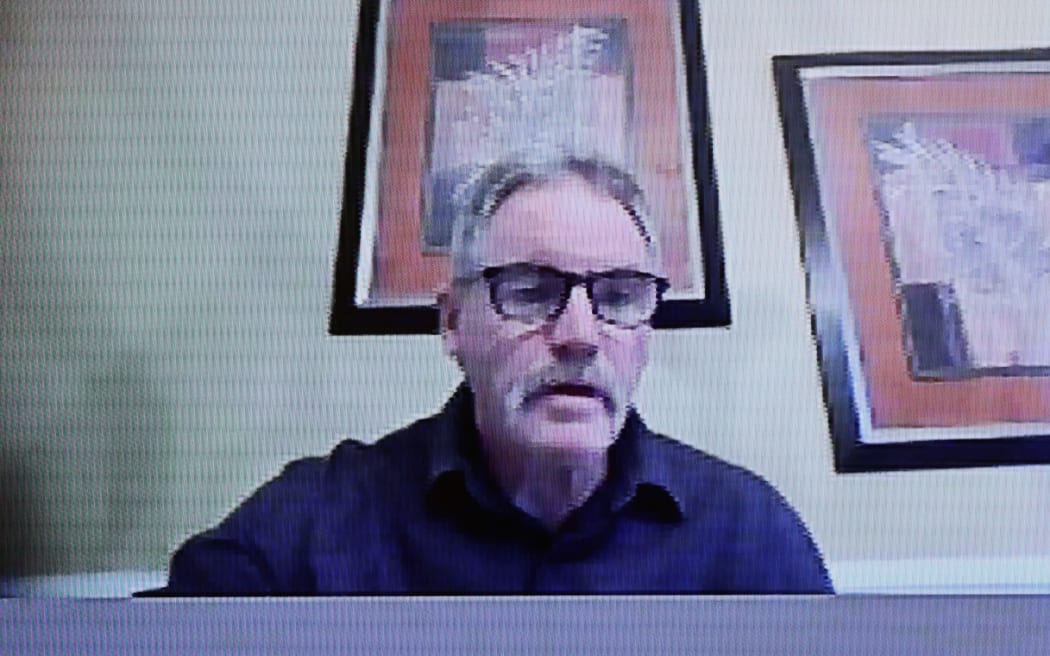 Alan Brosnan, police expert witness for the First Phase Inquest into the 2019 Christchurch Terror Attacks.