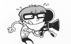 Marc Swadel in cartoon form