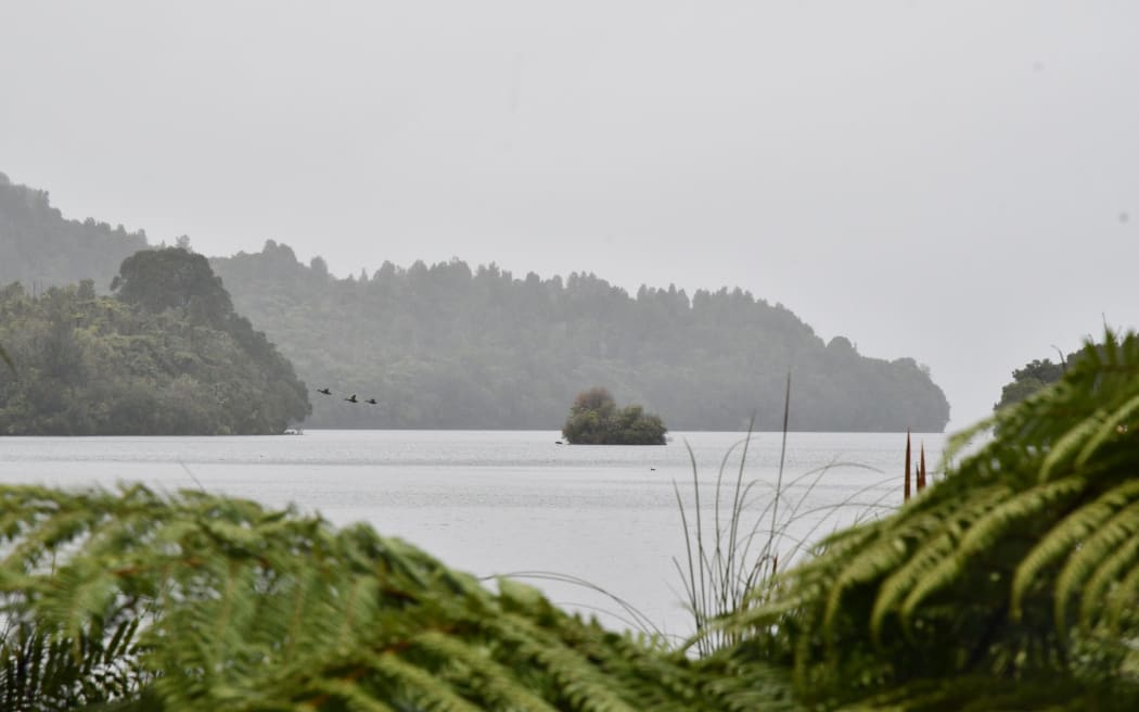 Lake Tarawera.