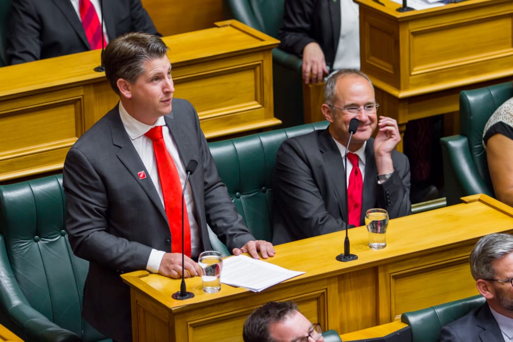 Newly elected Labour MP for Mt Roskill Michael Wood gives his maiden speech to Parliament.