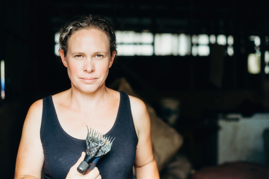 Emily Welch was one of the first competitive female shearers in New Zealand, and still holds a shearing world record