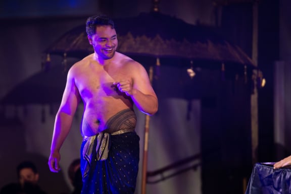 Amitai Pati as Jupiter (Handel's Semele, NZ Opera 2020)