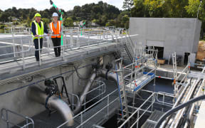 The new Whangarei water treatment plant in Whau Valley, Whangarei.