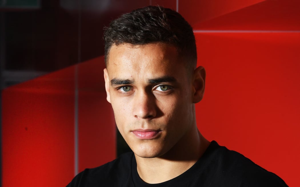 New Zealand boxer David Nyika.