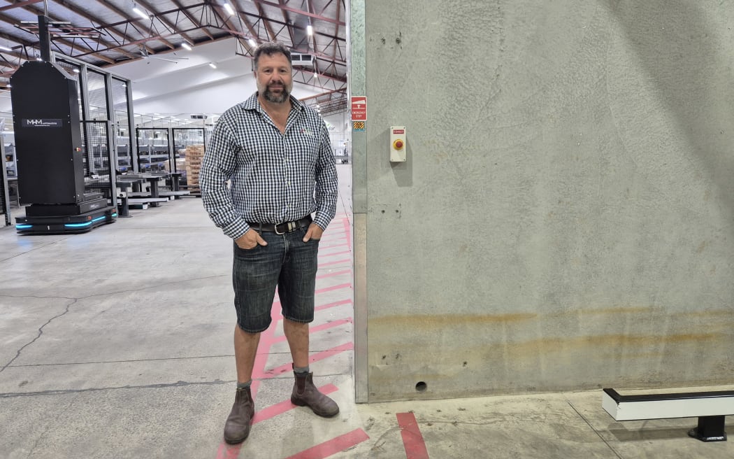 Cameron Taylor's proud they got the packhouse up and running within a year of the cyclone.