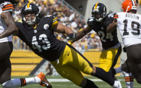 NFL Pittsburgh Steelers Safety Troy Polamalu