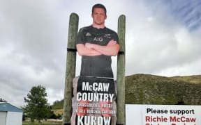 McCaw sign in Kurow